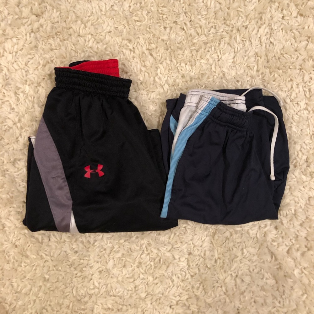 Lot of two boys UA shorts